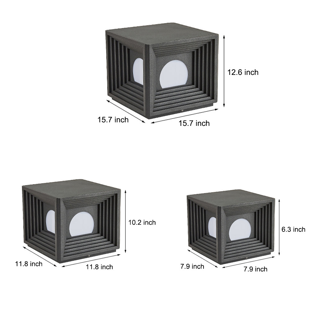 THORNBURY SOLAR-POWERED RADIANCE FENCE POST LANTERNS