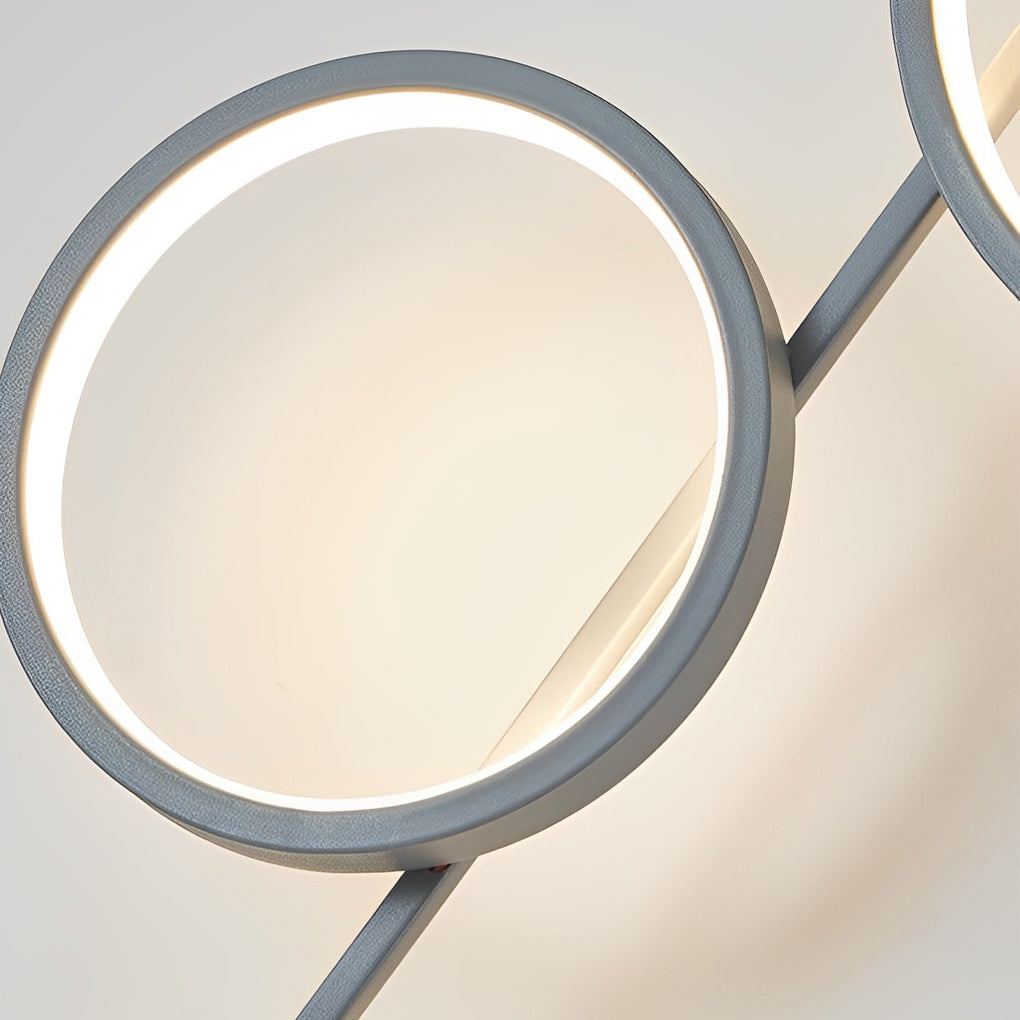 WHITBREAD RINGED LED WALL LANTERN
