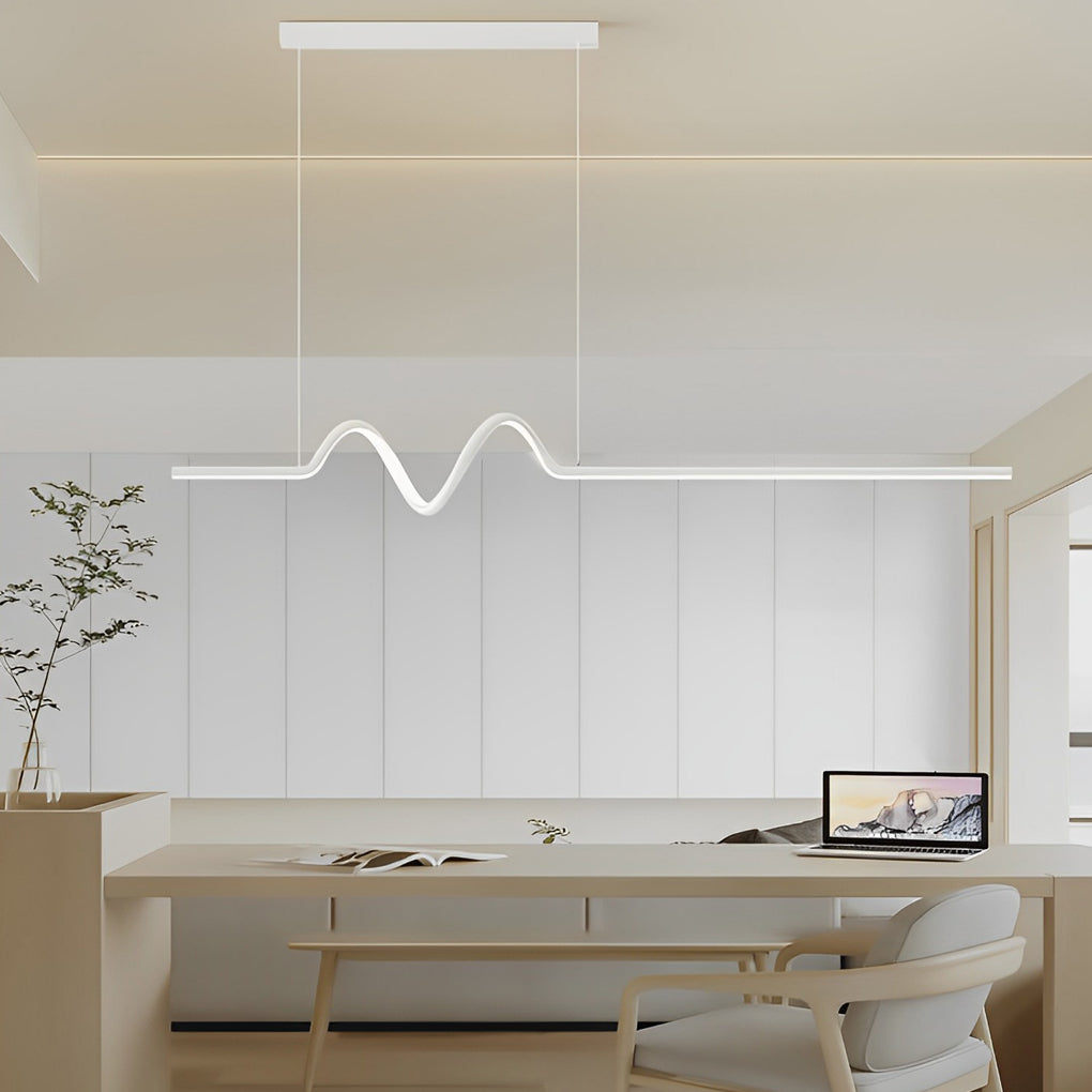 WINTERBOURNE WAVY LED SUSPENDED LIGHTING