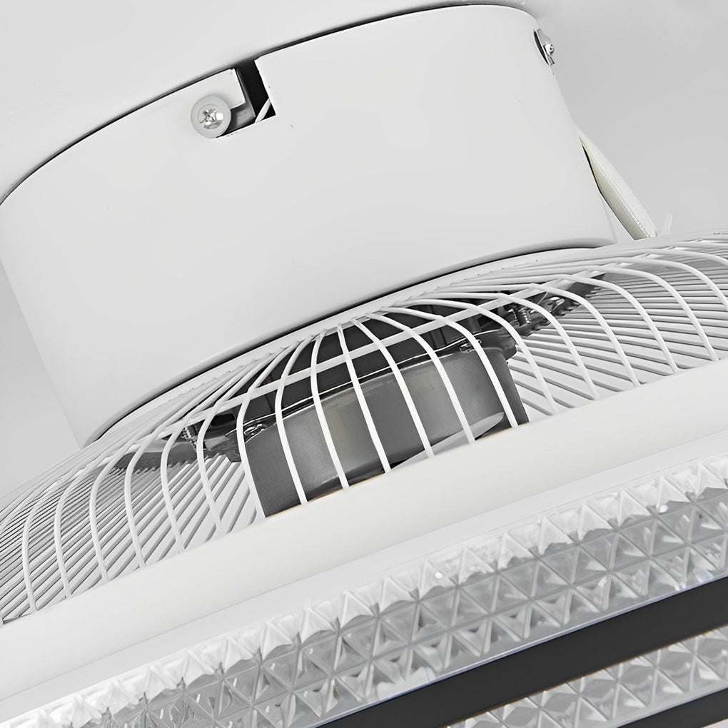 WINTERBOURNE WHISPERING BREEZE BLADLESS CEILING FAN WITH INTEGRATED LIGHTING