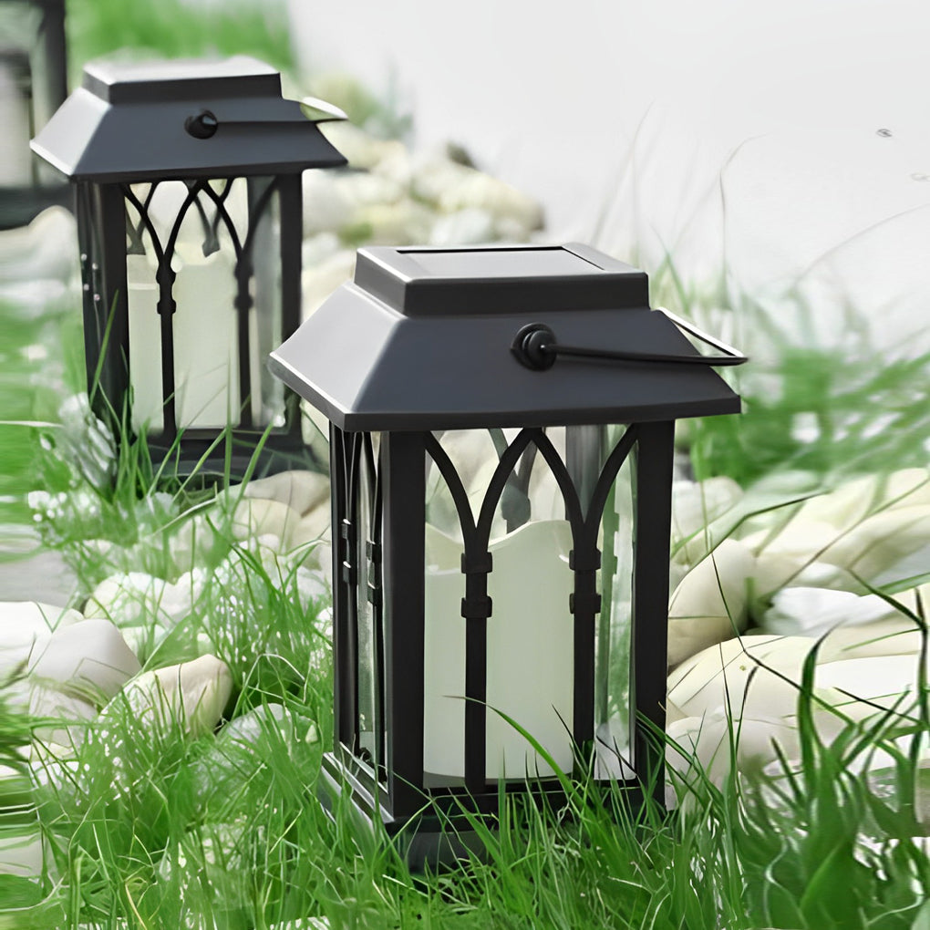 RAVENSCROFT SOLAR ILLUMINATOR - WATER-RESISTANT LED LANTERN FOR OUTDOOR USE