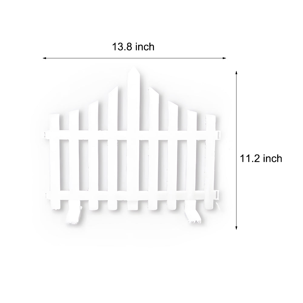 1. **WINSLOW WAVES GARDEN FENCE LANTERNS SET** - A charming collection of eight solar-powered LED lights designed in a graceful wave shape, perfect for illuminating your garden during the festive season.

2. **HARLEQUIN HORIZON SOLAR GLOW FENCE ACCENTS**