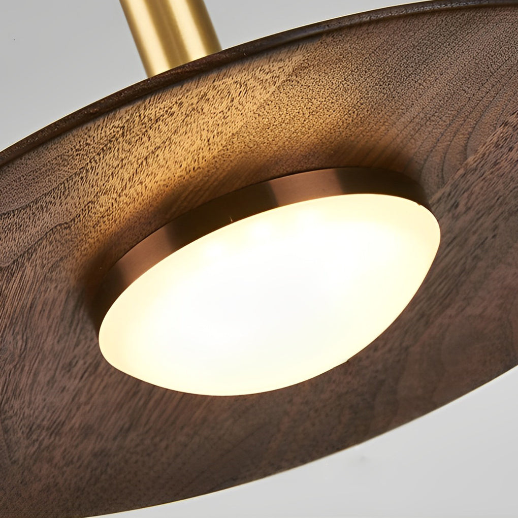 ASTRA LUMINA UFO WOODEN PENDANT LIGHT