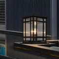 WINTERBOURNE SOLAR-POWERED OBSIDIAN FENCE LIGHTING