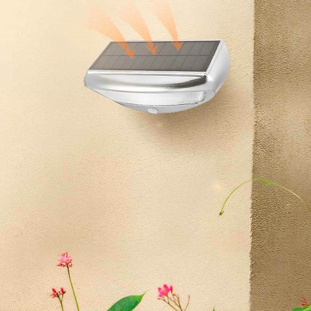 RAVENHALL SOLAR-POWERED MOTION DETECTOR WALL SCONCE WITH 45° TILT