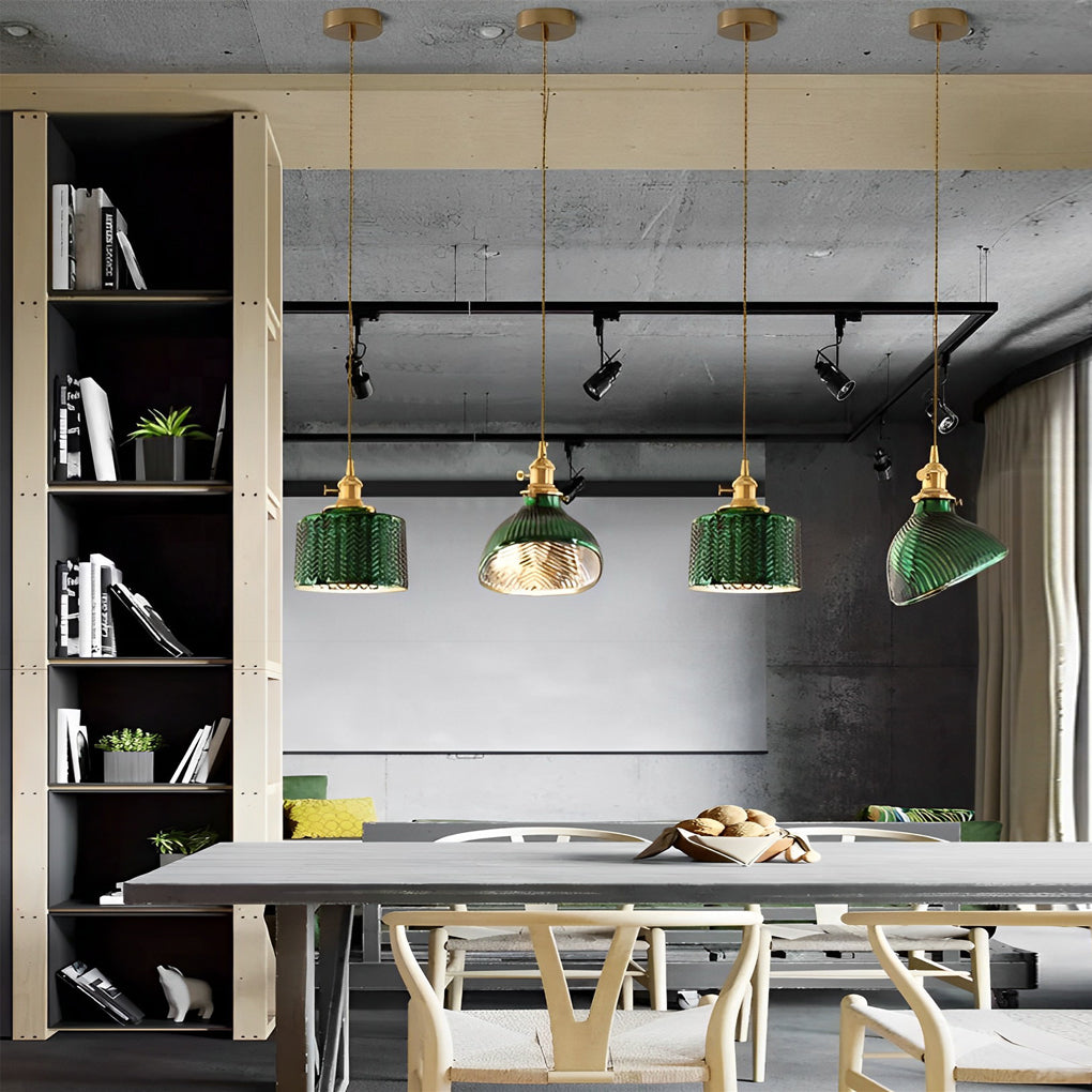 WINTERBOURNE COPPER GLOW RETRO PENDANT LAMP
