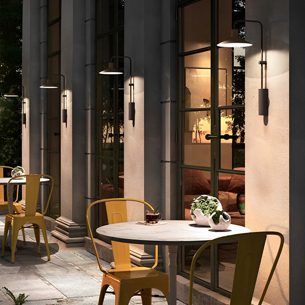 WINCHESTER RAINPROOF SWING ARM OUTDOOR WALL LIGHT