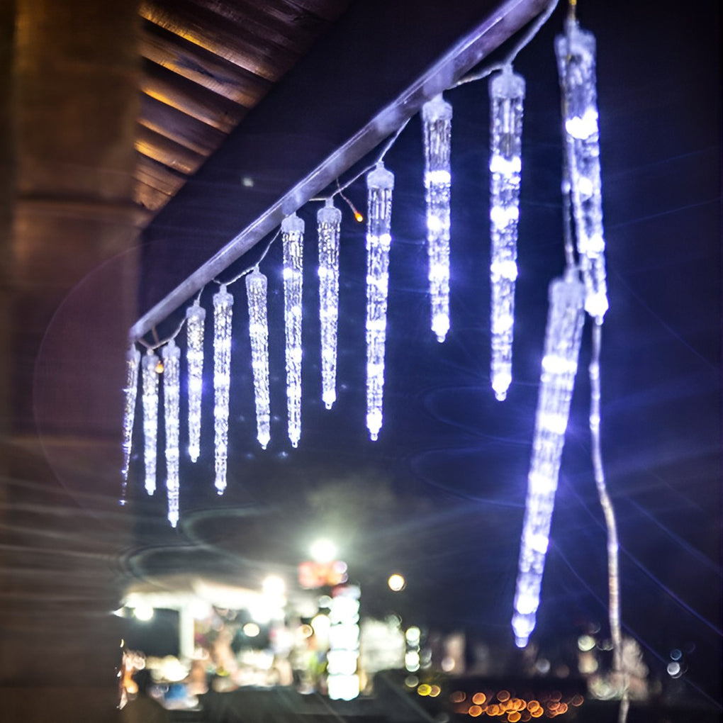 WINTERBOURNE RAINBOW ICICLE SOLAR LIGHTS STRAND