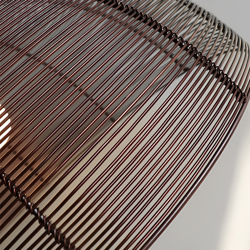 WINDSOR SEMICIRCULAR METAL WEAVE CHANDELIER