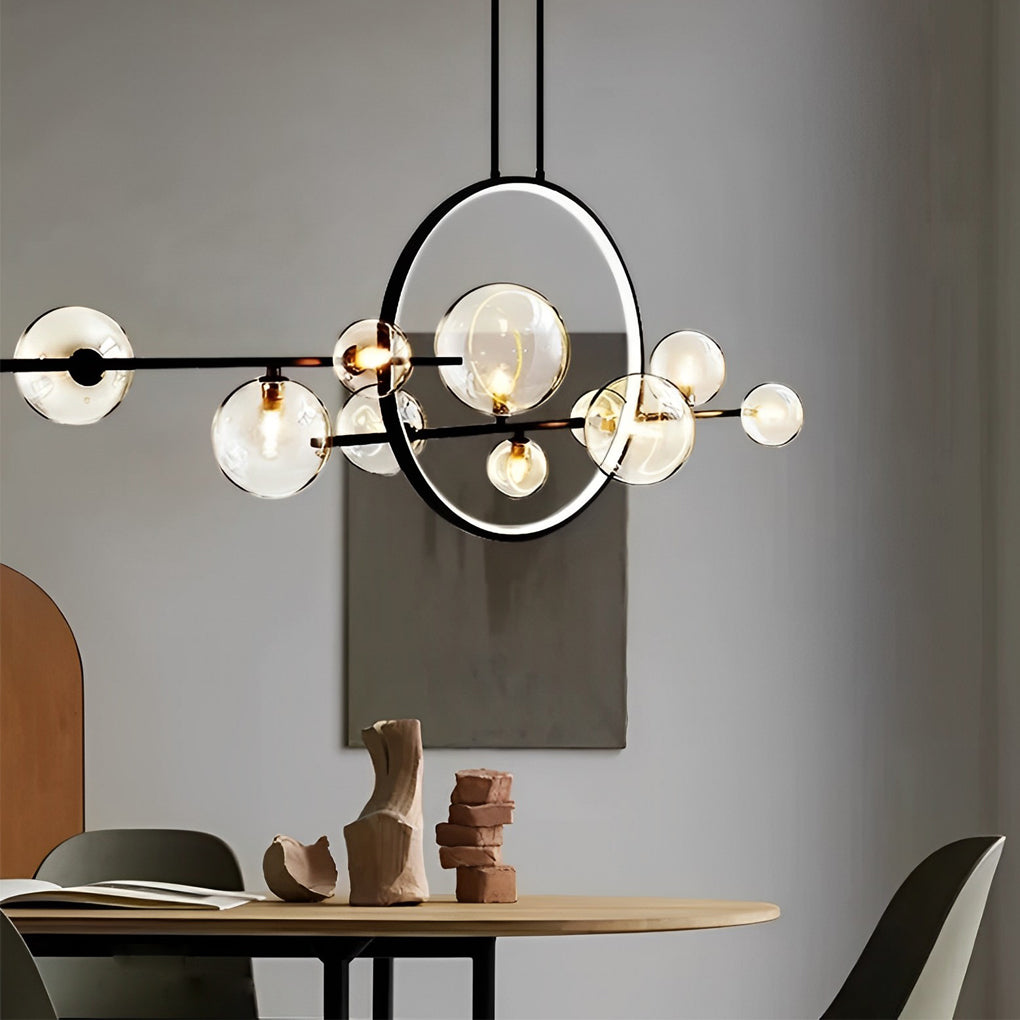ASTORIA LUNAR ORB LED CHANDELIER