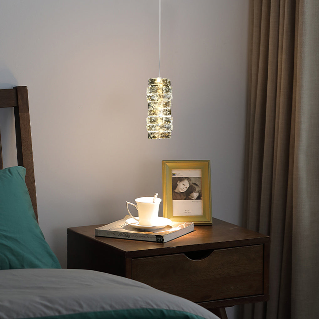 WINTERBOURNE METALLIC CRYSTAL DIMMABLE CHANDELIER