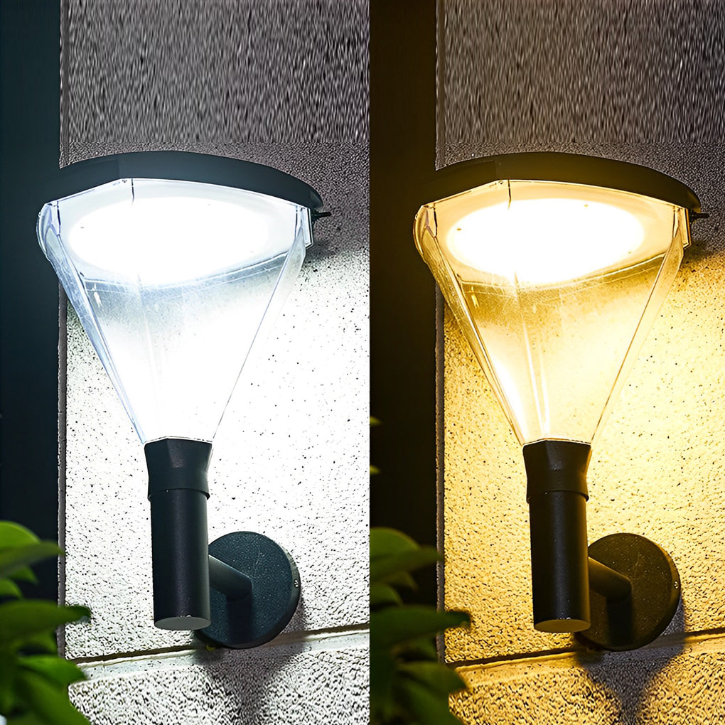 RAVENSHIRE RAINPROOF DIMMABLE SOLAR WALL LANTERN