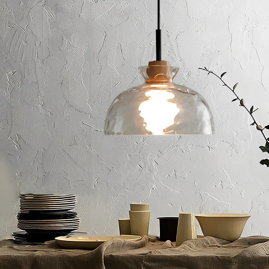 FENWICK WOODLAND ROUND GLASS PENDANT LIGHT
