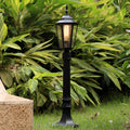 RAVENSCROFT CLASSIC BLACK PATHWAY LANTERN WITH WATERPROOF E27 LED