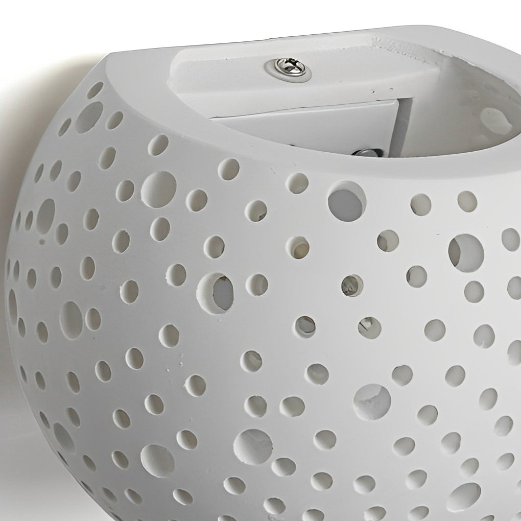 WHITBY CIRCULAR HOLLOW LED WALL SCONCE