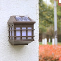 WHITBY SOLAR-PANELLED ILLUMINATED WALL SCONCE