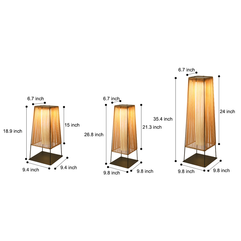 BRAMBLETON RUBBERIZED SOLAR-POWERED OUTDOOR LANTERN