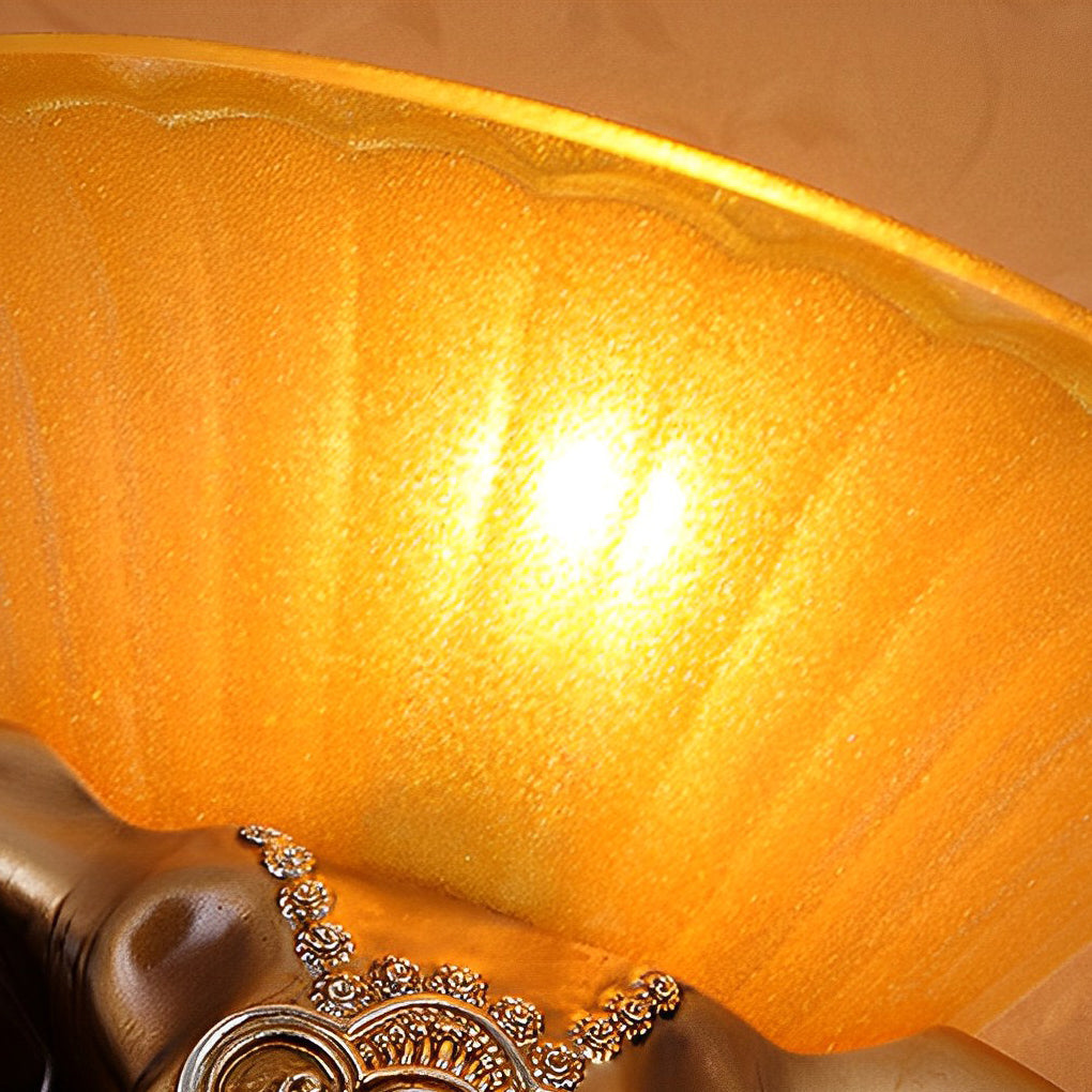 WINDSOR TRUNKED ELEPHANT WALL LANTERN