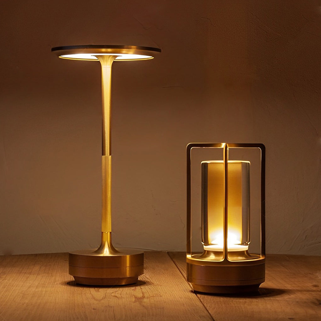WINTHROP METALLIC SLIMLINE CORDLESS LANTERN