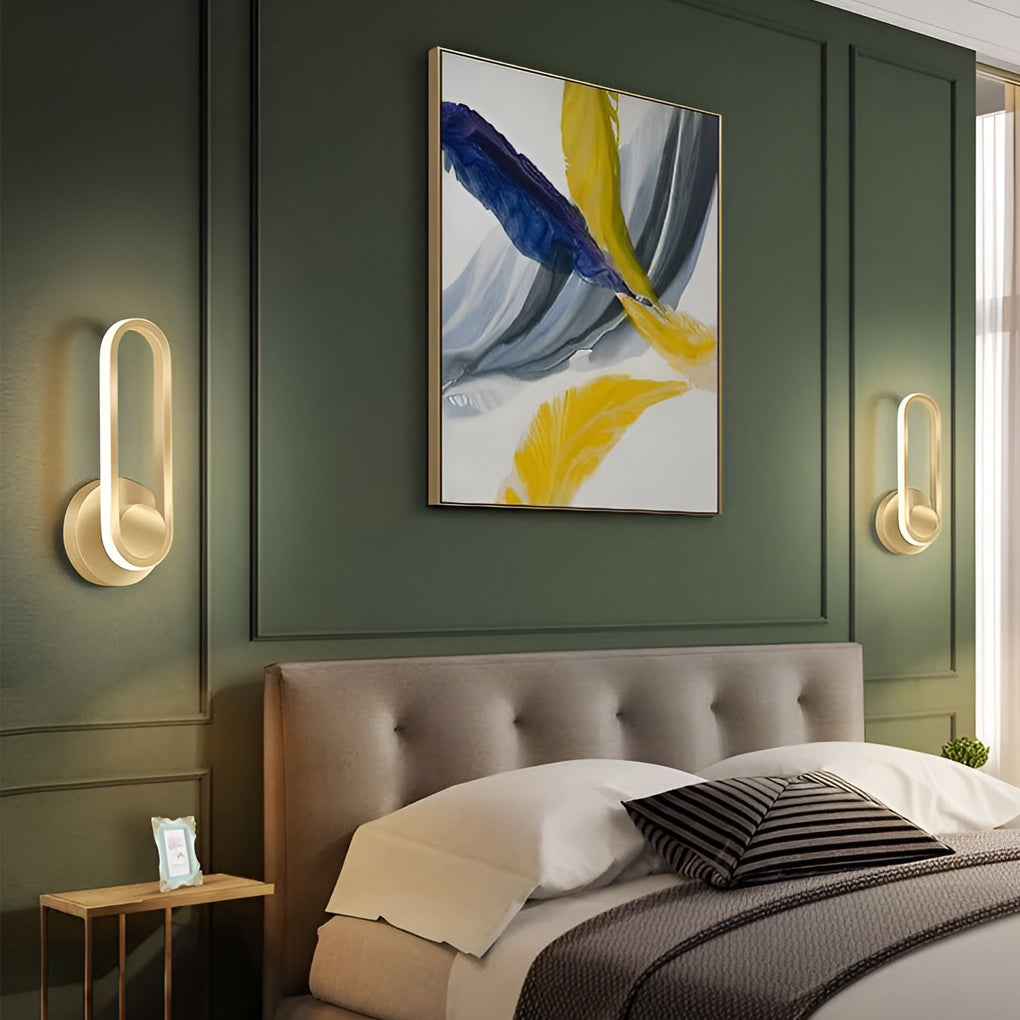 WINTHROP 330° SWIVEL ROUNDED RECTANGLE LED WALL SCONCE