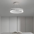 FENWICK CIRCULAR DIMMER CHANDELIER WITH THREE LIGHTING MODES