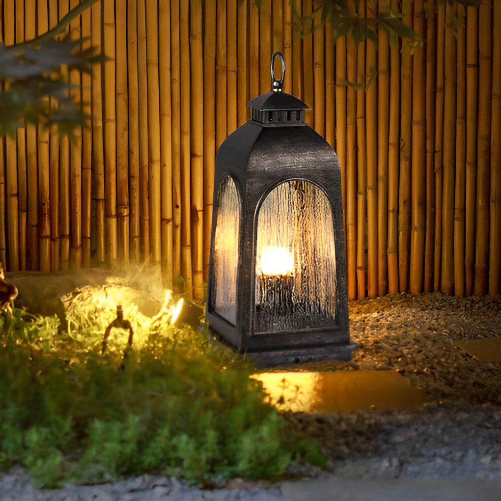 WINTERBOURNE RUSTIC IRON GARDEN LANTERN