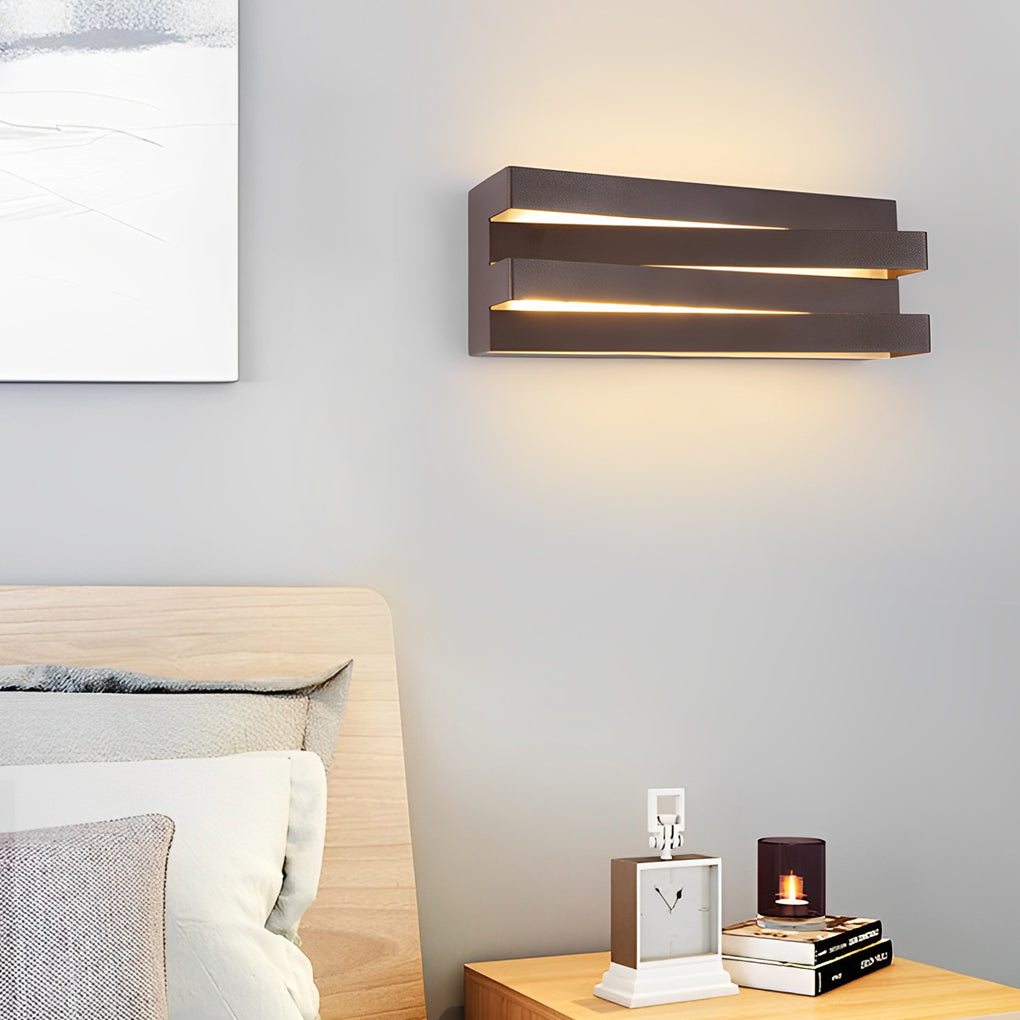 BRAMBLETON MODERN GEOMETRIC LED WALL SCONCE