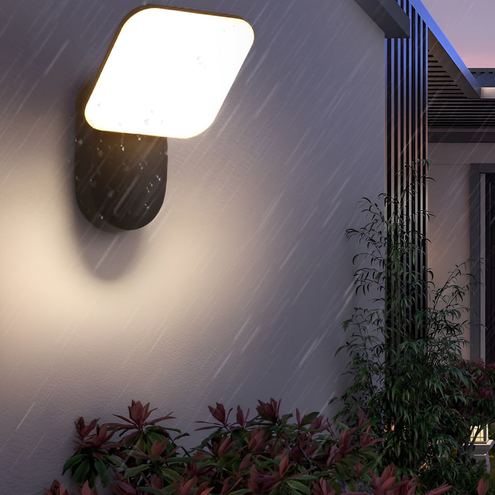 CHATHAM SQUARE 12W WATER-RESISTANT MODERN OUTDOOR WALL SCONCE