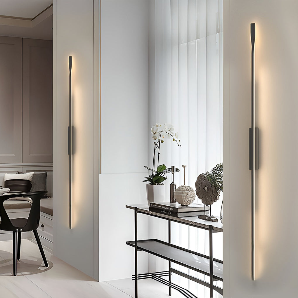 WINTHROP LINEAR BLACK LED WALL SCONCE