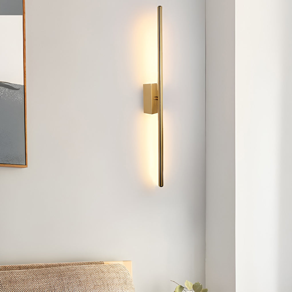WINDSOR BRIGHT METAL STRIP WALL LANTERN