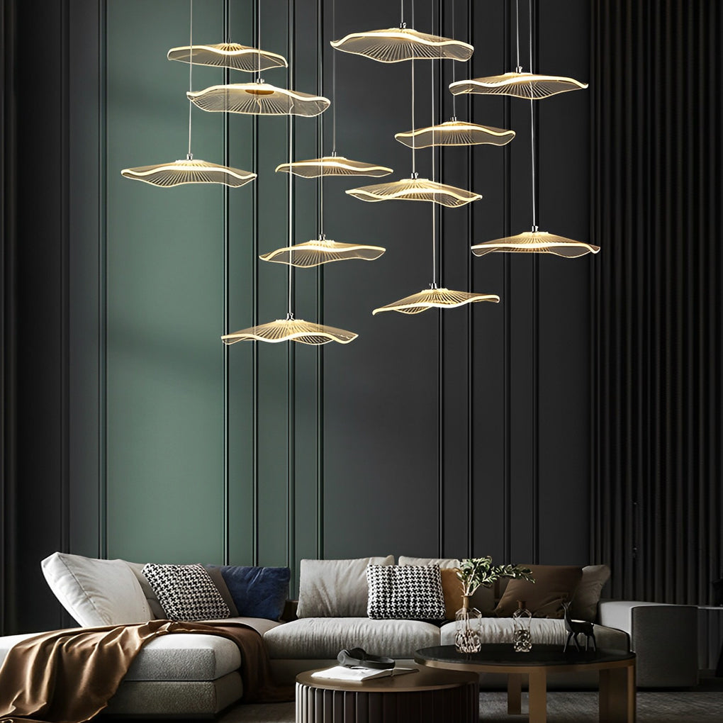 WINDSOR ACRYLIC LOTUS LED STAIRCASE LUMINAIRE