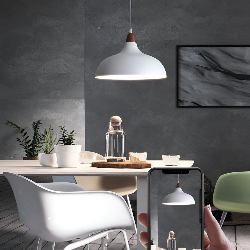 WINDSOR CIRCLE WHITE PENDANT LUMINAIRE