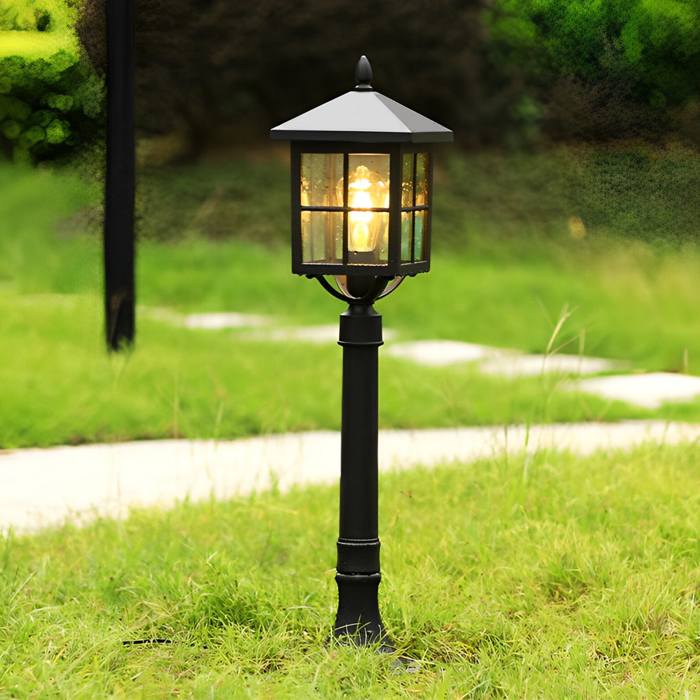 BLACKWATER GARDEN SOLAR-POWERED PAVILION LANTERN