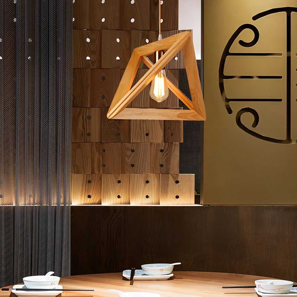 BRAMBLEWOOD GEOMETRIC HANGING LANTERN