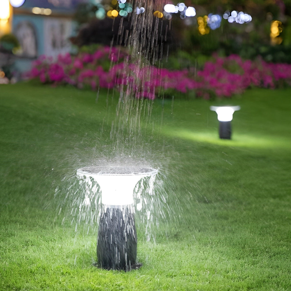 WINTHORPE SOLAR-POWERED LANDSCAPE ILLUMINATORS WITH 360° RADIANCE
