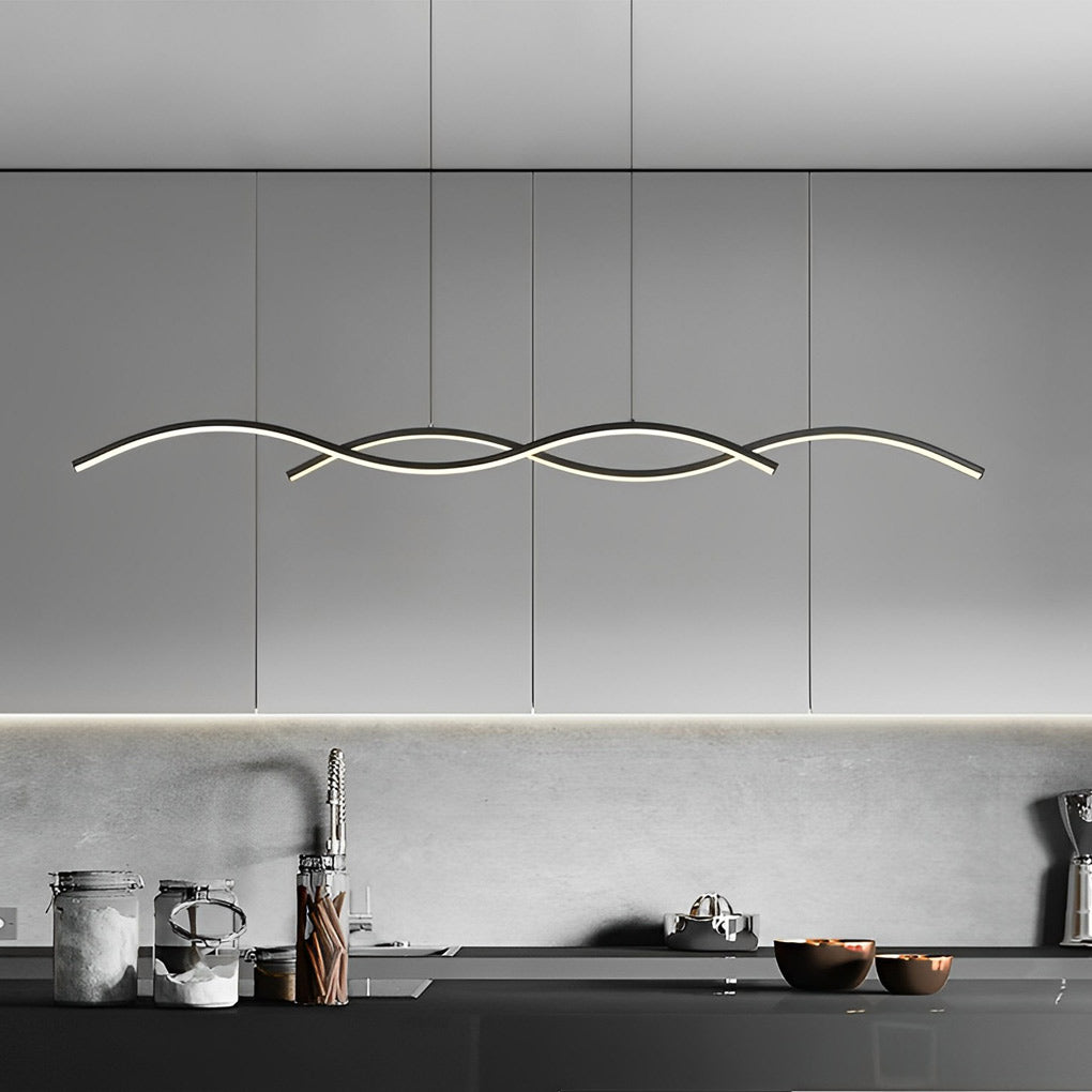 WINTERBOURNE WAVING LED CHANDELIER
