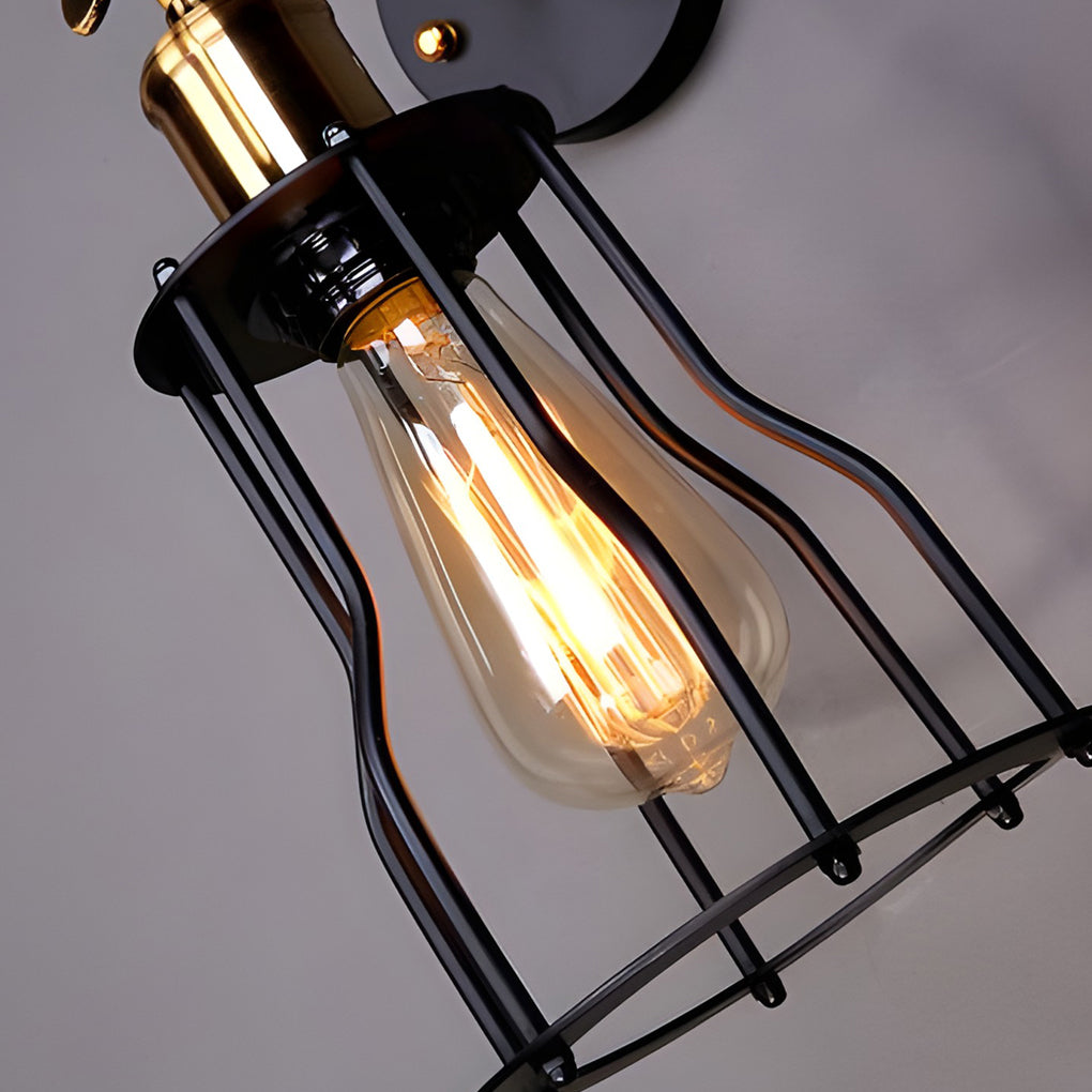WINTHORPE ADJUSTABLE INDUSTRIAL WALL LANTERN