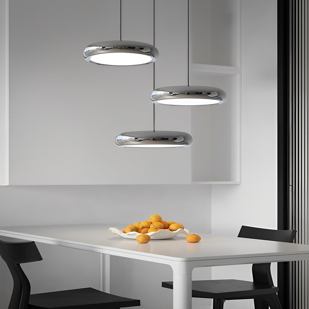 WINTHROP CIRCULAR REFLECTIVE ACRYLIC LED CHANDELIER