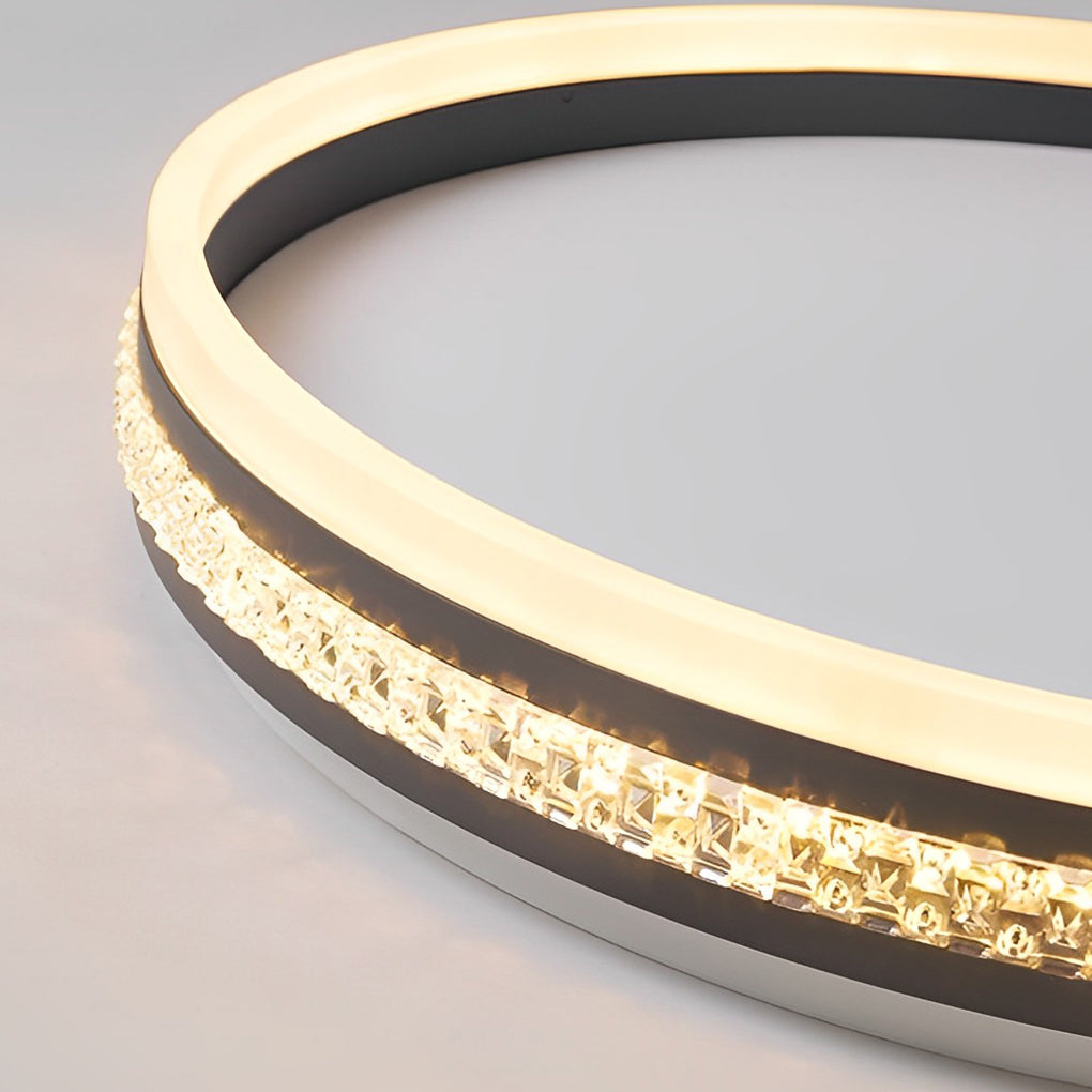 FENWICK MODERN CIRCULAR REMOTE-DIMMING CEILING LUMINAIRE