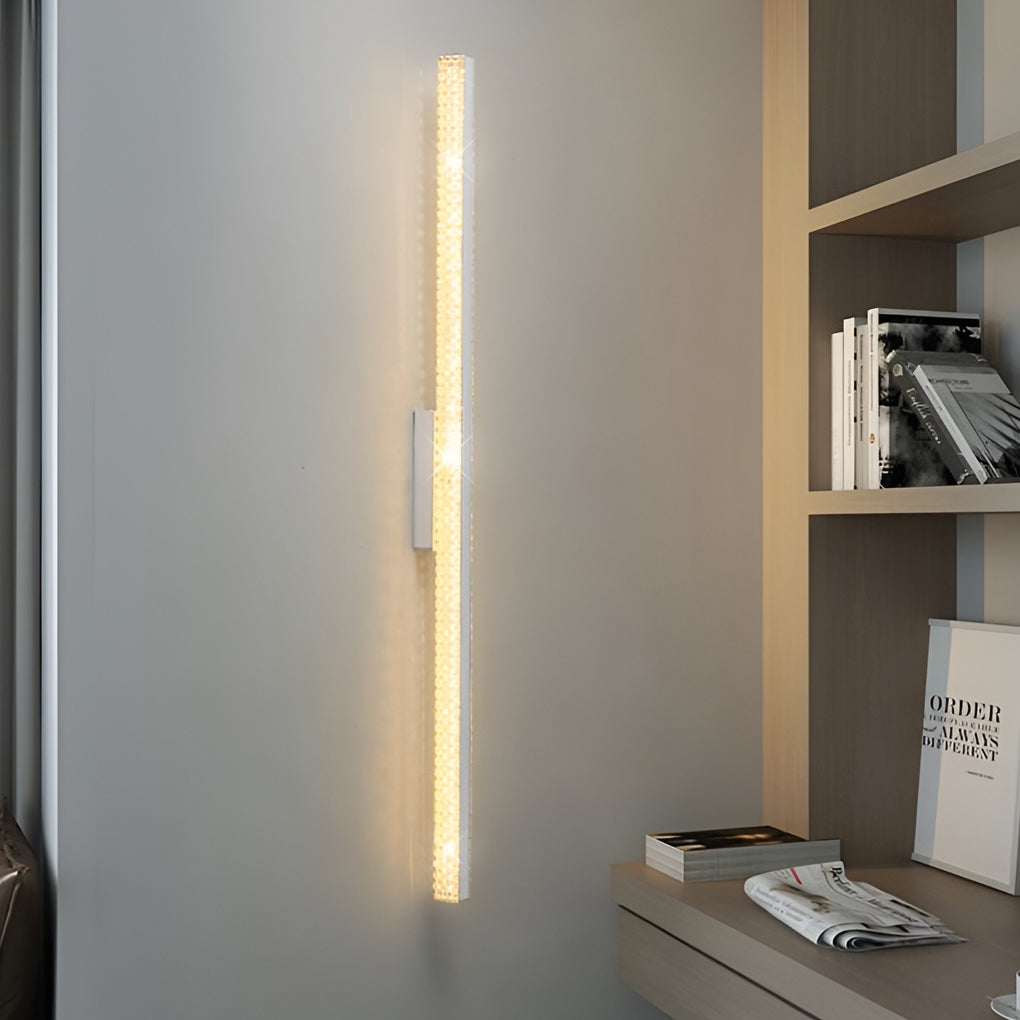 CHISWICK 41-INCH ILLUMINATED ACRYLIC SWORD WALL LIGHT