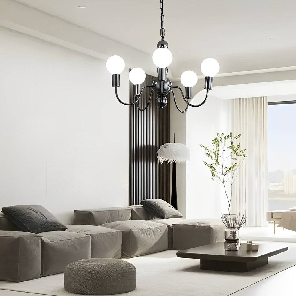 VERNON GLAZED ORB SUSPENSION LAMP