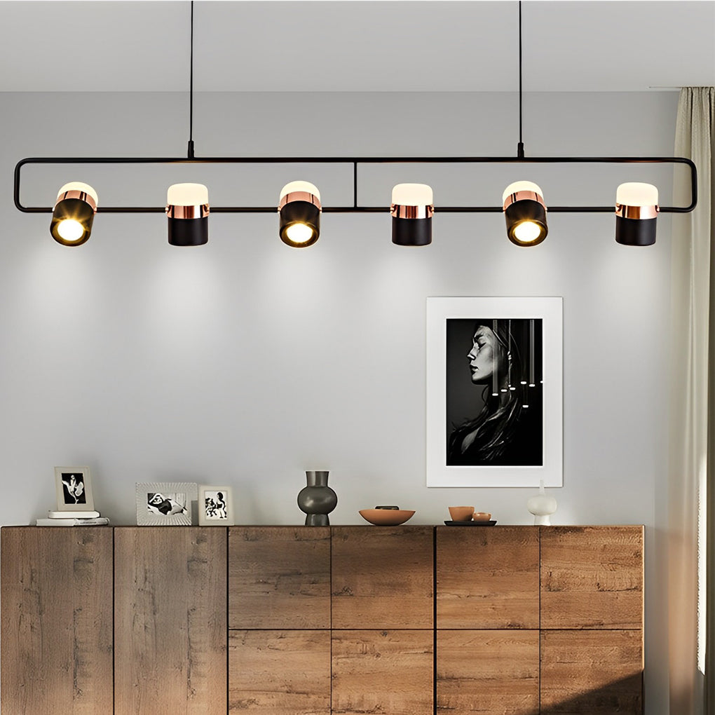 CHALFONT ROTATING METAL LED PENDANT LIGHT