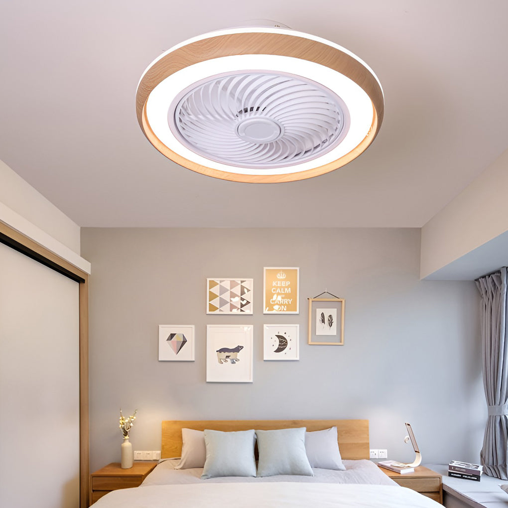 WINDSOR WHISPER CIRCULAR LED CEILING FAN WITH REMOTE CONTROL