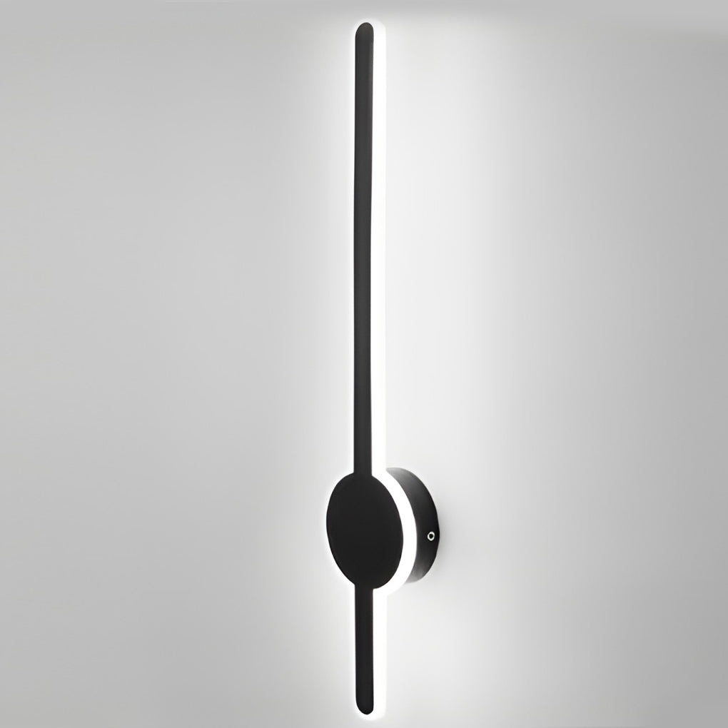 WINDSOR HARMONY LED WALL SCONCE WITH BLACK, GOLD, AND WHITE ACCENTS