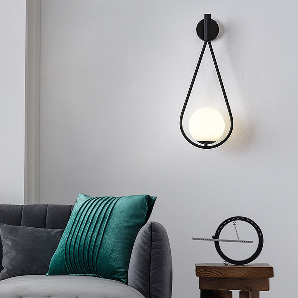 RAVENSCROFT AQUA DROP LED WALL SCONCE