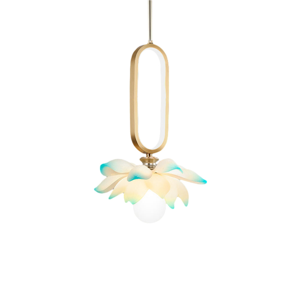 FLORENCE COPPER GLOW OVAL PENDANT LIGHT