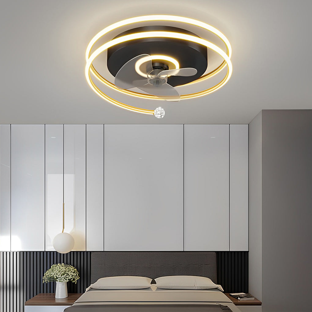 WINTHORPE CIRCULAR SILENT LED CEILING AERATORS