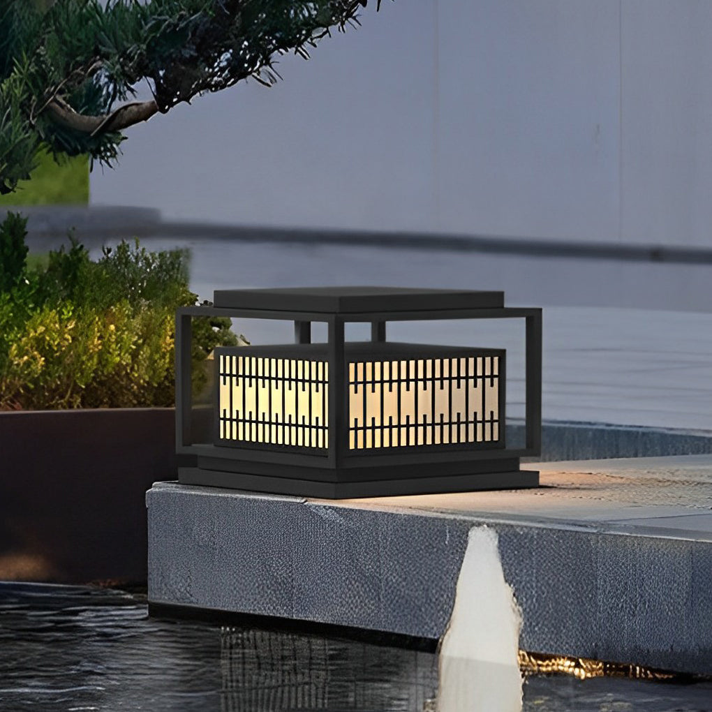 WINDSOR SQUARE VINTAGE LED OUTDOOR PILLAR LIGHTING