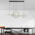 BRAMBLETON TRIPLE RING LED CHANDELIER WITH VARIABLE BRIGHTNESS
