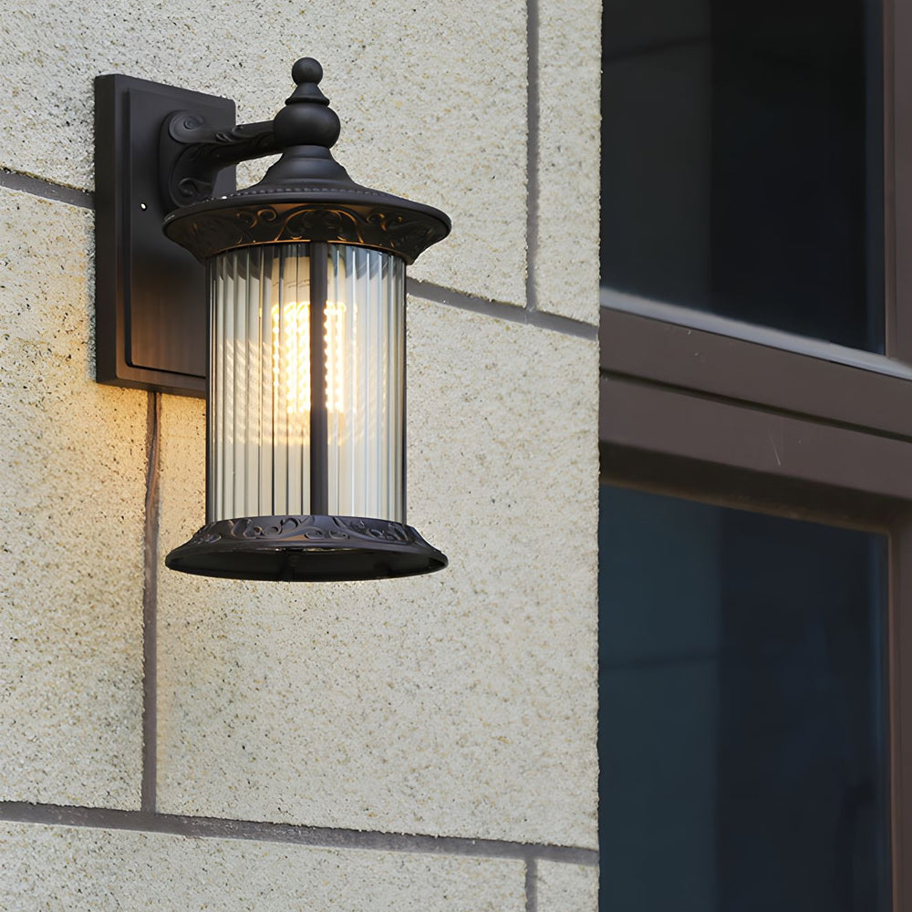 WINTERBOURNE RUSTIC BRONZE OUTDOOR SCONCE LIGHTING